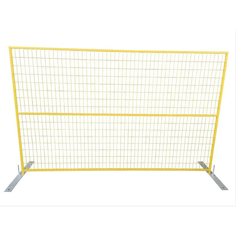 Steel Canada Construction Site Temporary Fence Panel Supplier