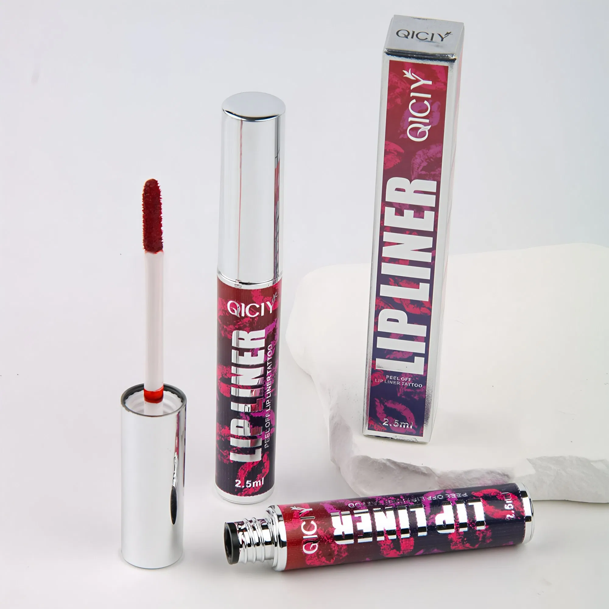 2.5ml Makeup 4 Color Lips Pen Tear Lip Liner
