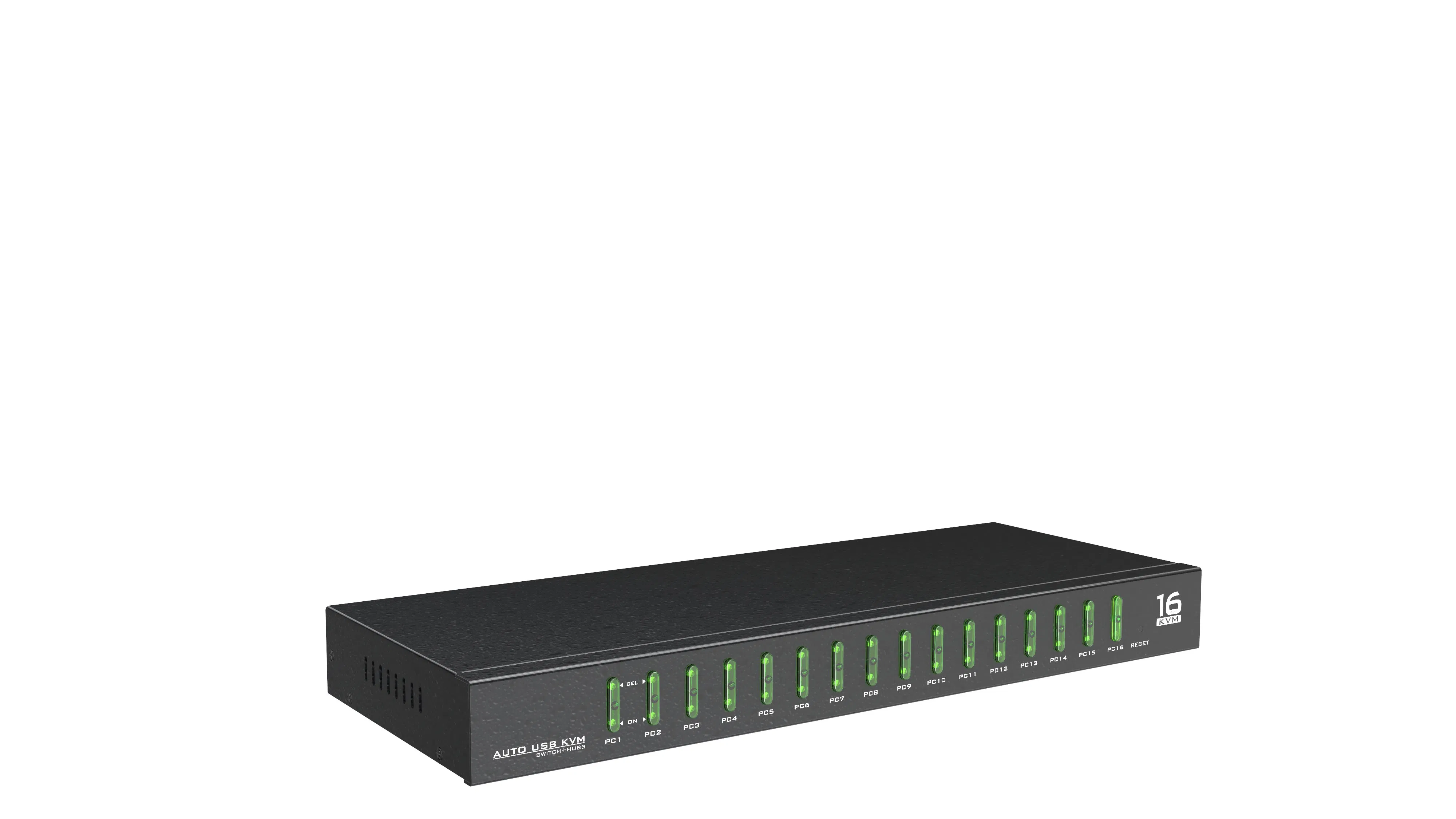 KVM-переключатель Caratar 16 портов HDMI 4K, 1U