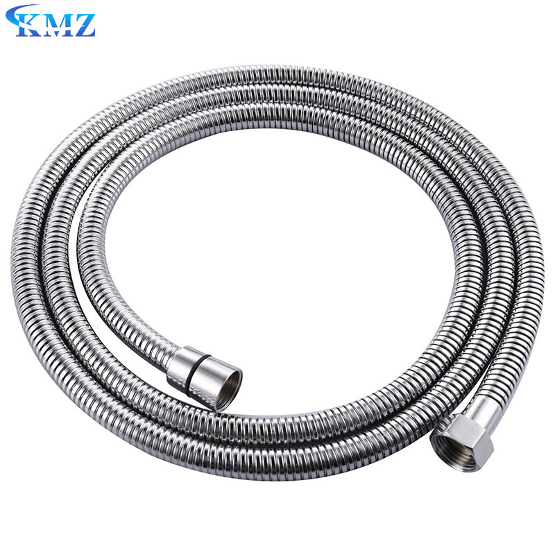 Wholesale Price Hand Shower PVC Plastic Hand Shower Faucet Hose with Shiny Silver Thread Faucet Hose