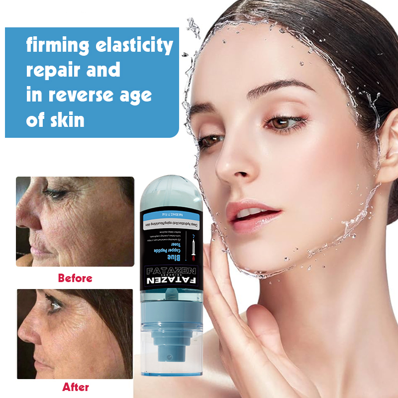 Soothes Redness Brightening Nourish Rejuvenate Skin Blue Copper Peptide Facial Toner Spray