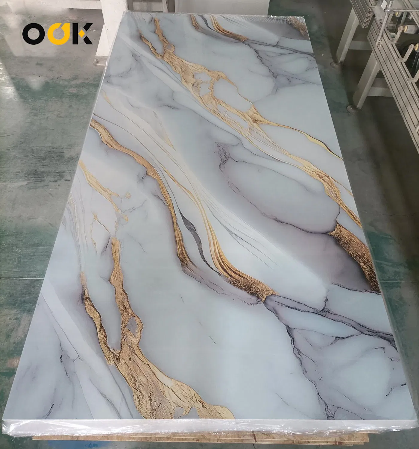 2026 Fireproof Waterproof WPC Aku PVC Marble Bamboo Charcoal Interior Decorative Wall Panel China Factory Polyester Fiber PVC Crystal Fiber Board Moisture-Proof