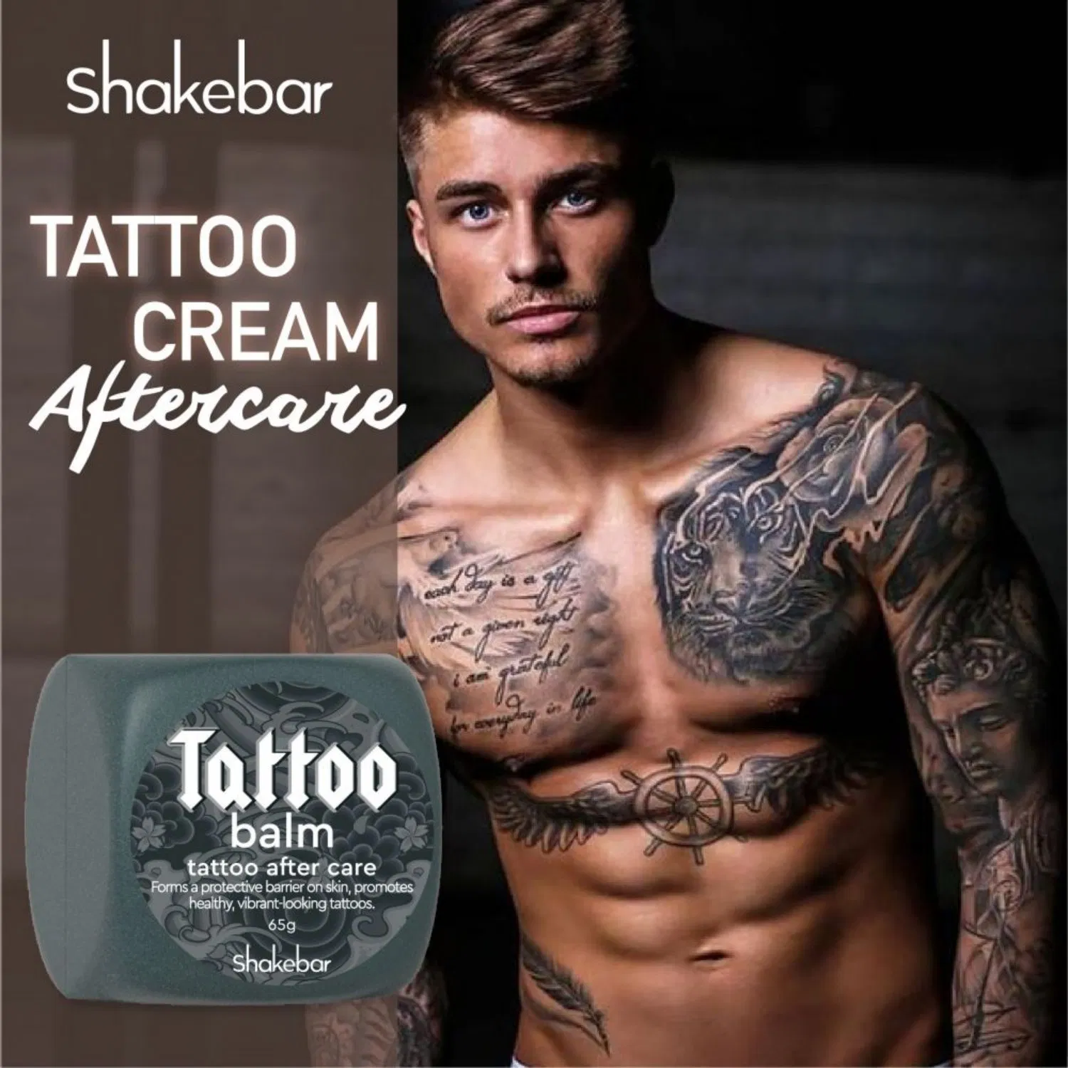 Wholesale Low MOQ Tattoo Aftercare Butter/Cream Tattoo Aftercare Clear