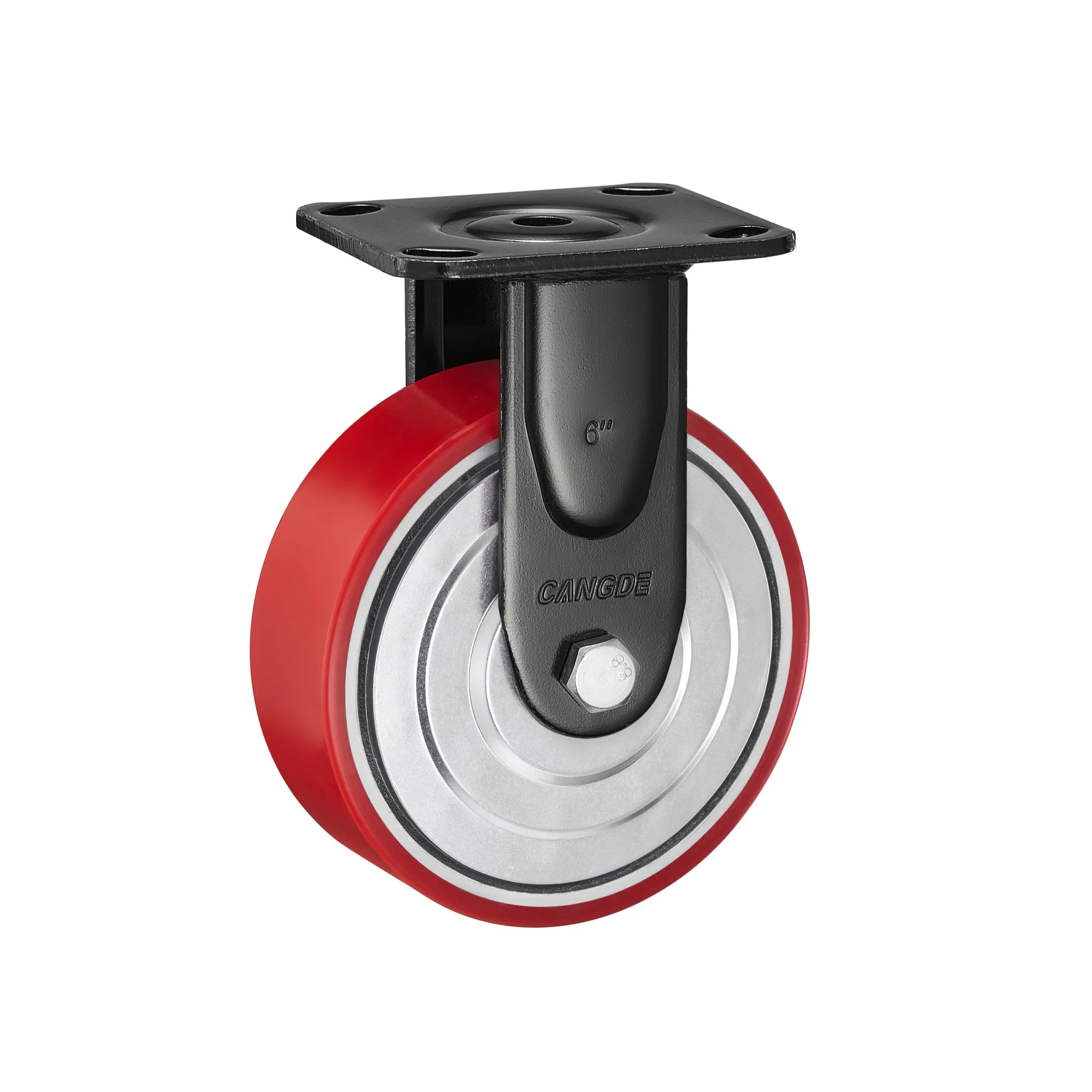Factory Wholesale Heavy Duty 4" 5" 6" 8" Polyurethane Wheels Heavy Duty Caster Wheels