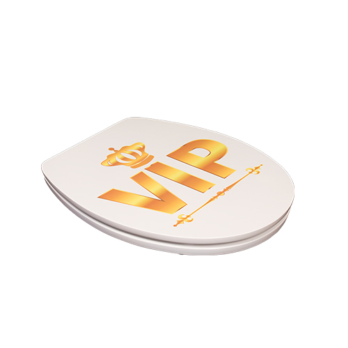 New Design Multicolor 3D Printing Custom Toilet Seat Toilet Lid Dw-006