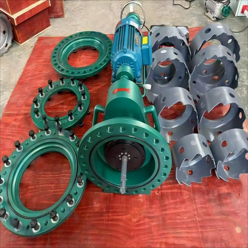 Электрический горячий сверлильно-нарезной станок HT200