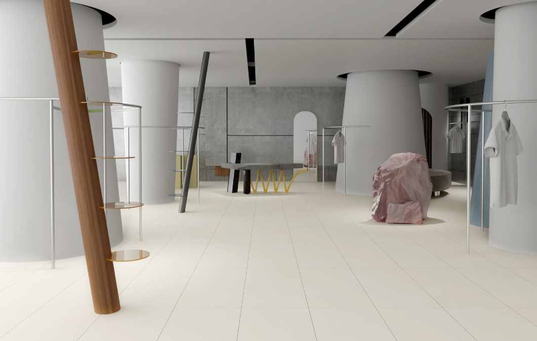 Керамогранитная плитка 600x1200 мм матовая