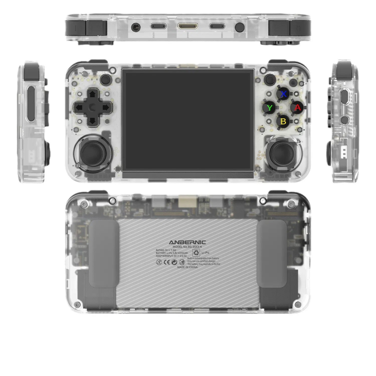 Игровая консоль Anbernic RG35XXH с WiFi и геймпадом