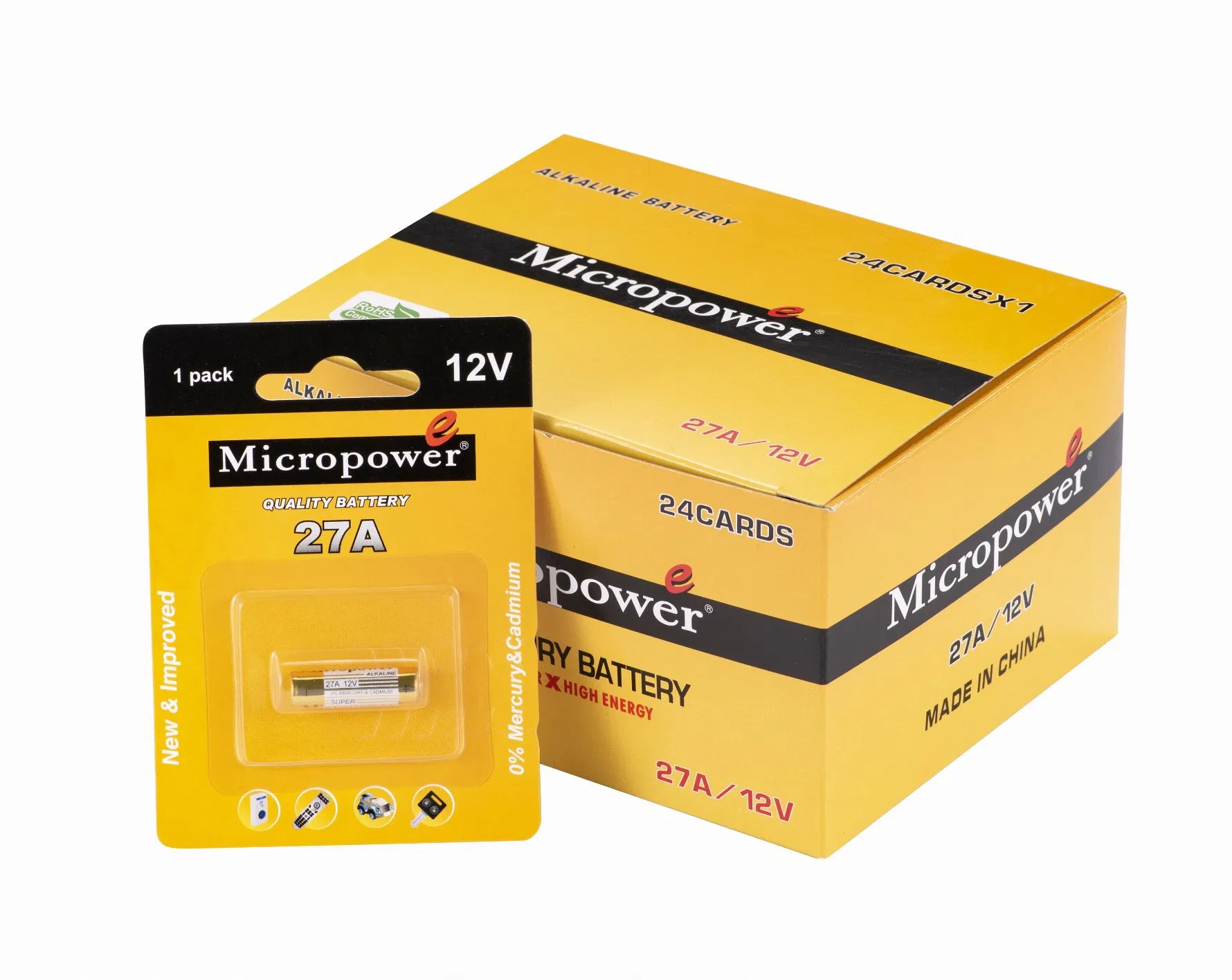 Super High Quality 27A Alkaline Battery