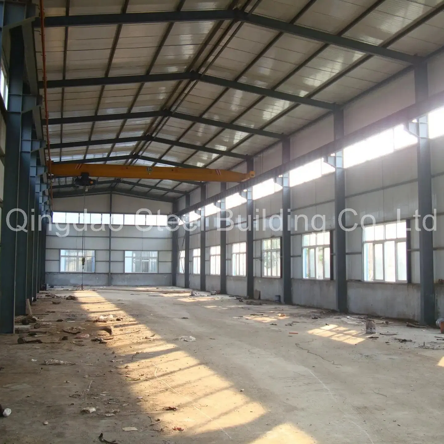 Industrial Prefabricated Steel Structure Construction Storage Warehouse/Workshop/Hangar Building