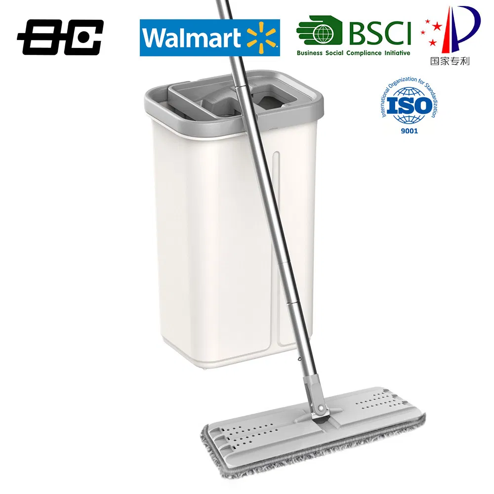 Chinese Factory Wholesale High Quality Floor Cleaning Flat Mop with Bucket