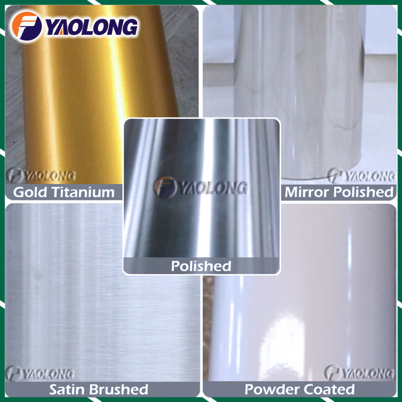 6 - 100 Meters Tapered Aluminum / Stainless Steel 304 316 Commercial Flag Pole Flag Mast Manufacturers