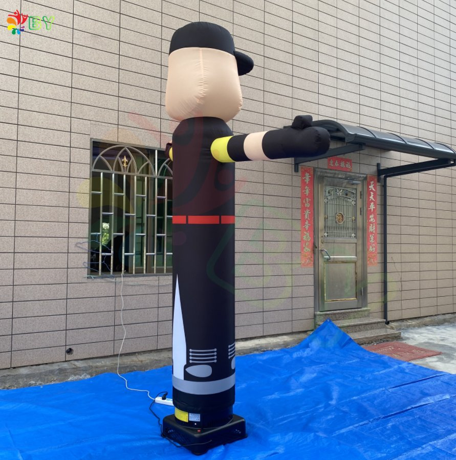 High Quality Custom Wave Man Air Dancing Guys Inflatable Sky Dancer with Logo for Sale