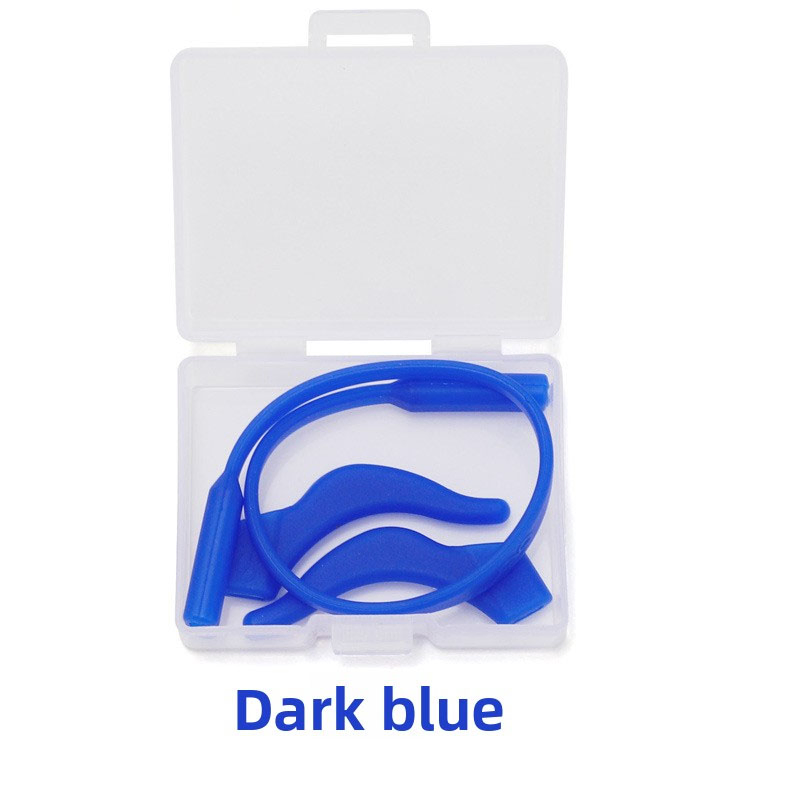 Anti - Drop Multi - Color Lightweight Durable Silicone Eyeglass Ear Hook and Strap Set