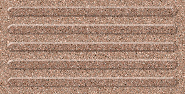 30X60cm Full Body Blind Tiles 18mm Thickness Ceramic Guide Brick for Public Area Blind Person Tactile