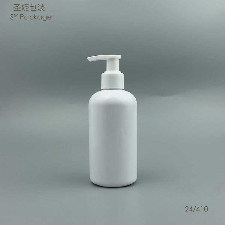 Left-Right Rock White Color 24mm-410 Bottle Dispenser Pump PP Lotion Pump
