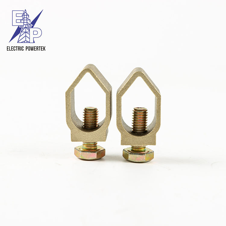 Brass/Cooper/Aluminium a-Type Earth Rod Clamp Made in China