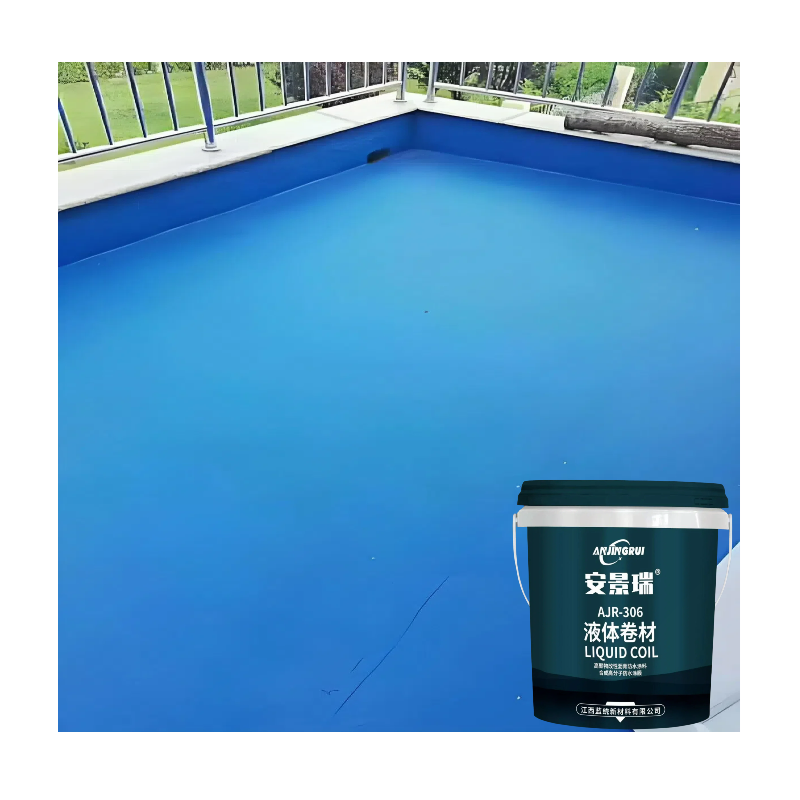 Convenient Green Anti-Aging Liquid Coil Acrylic Waterproof Coating for Roof Wall Basement