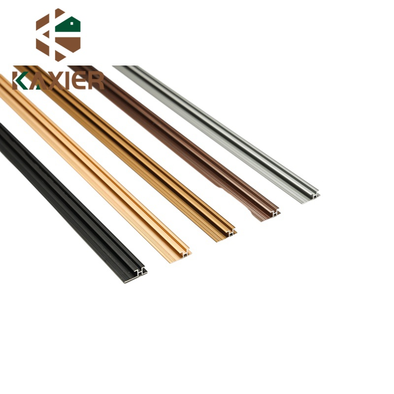 Wall Panel Profile for Sale Aluminum Anodize 8mm 6mm 4mm Black Silver Gold