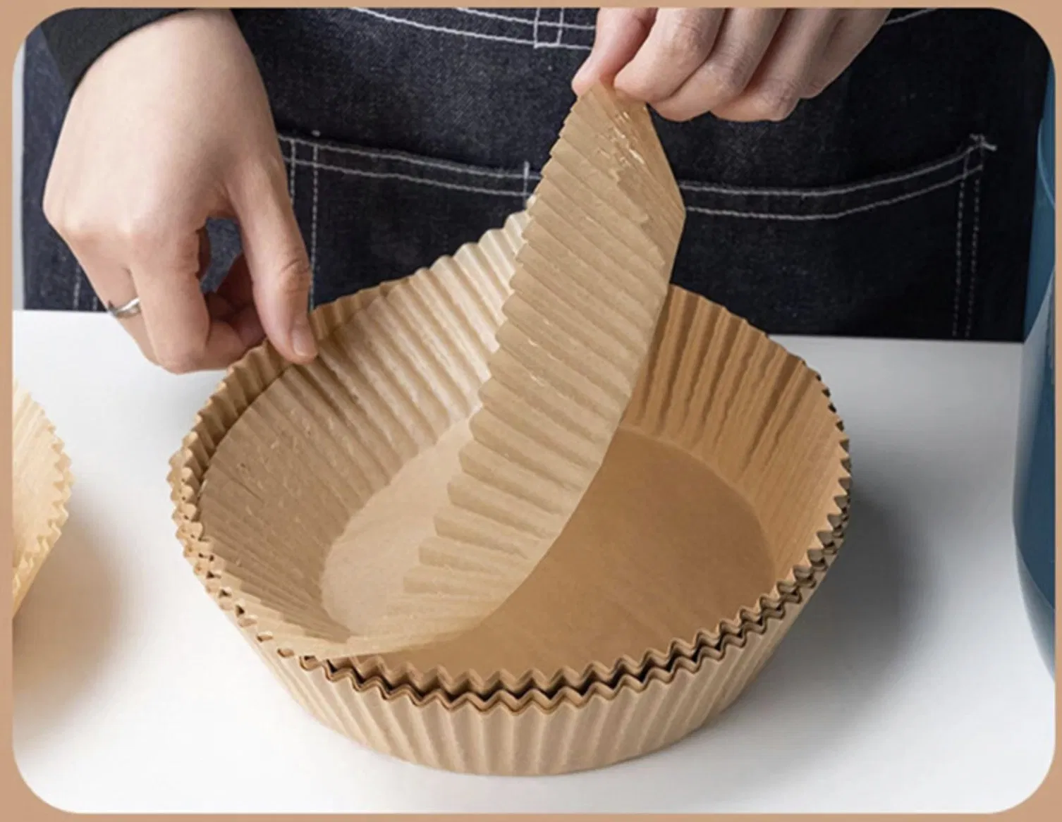 Пергамент для аэрогриля 9 дюймов, силиконовое покрытие