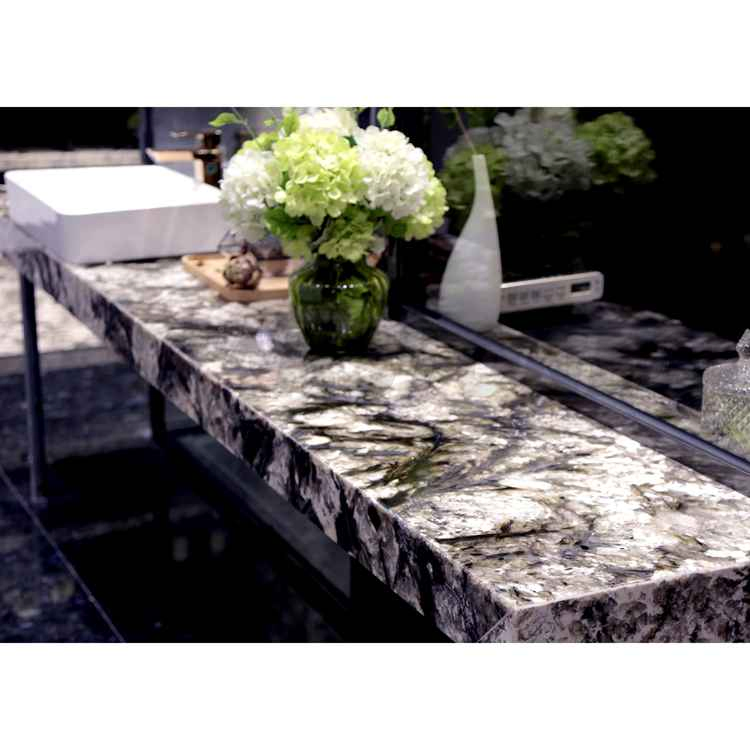 Starstone Brazilian Luxury Natural Stone Slabs White Alpinus Quartzite Decor Stone Slab for Home Wall Decoration