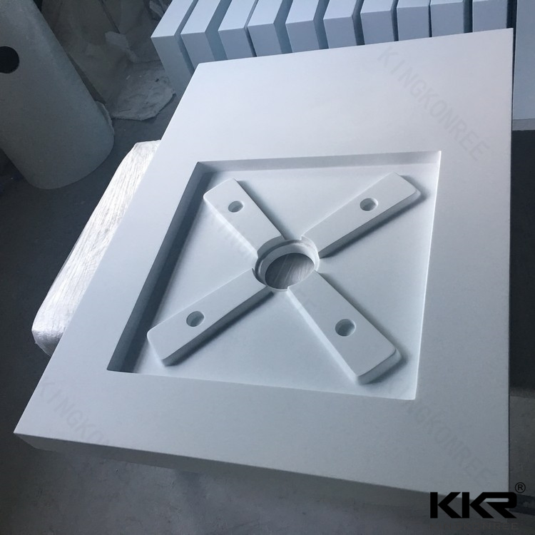 Artificial Stone Bathroom Solid Surface Shower Base