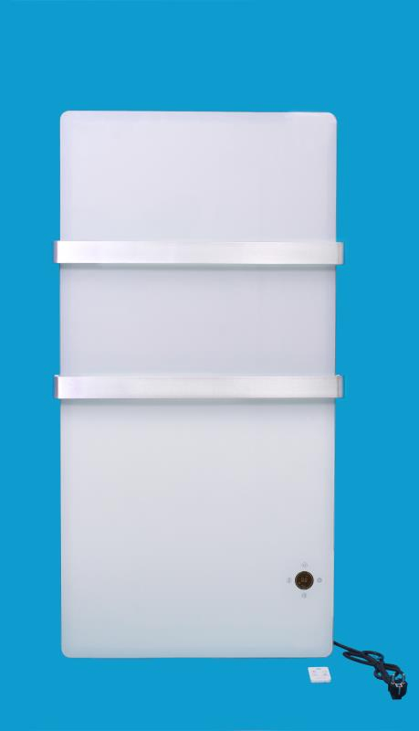 Super Thin 11mm Thickness Glass Panel Heater Radiator with Towel Rails