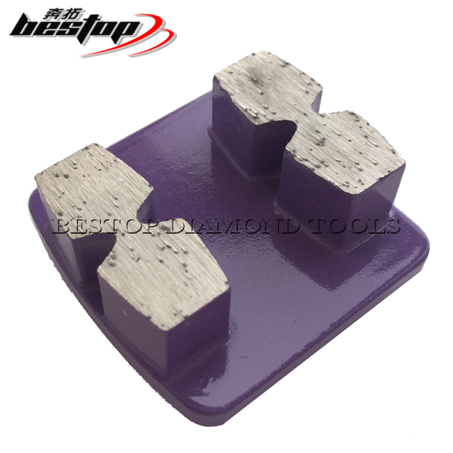 Redi Lock Metal Bond Diamond Polishing Pad Grinding Disc for Concrete