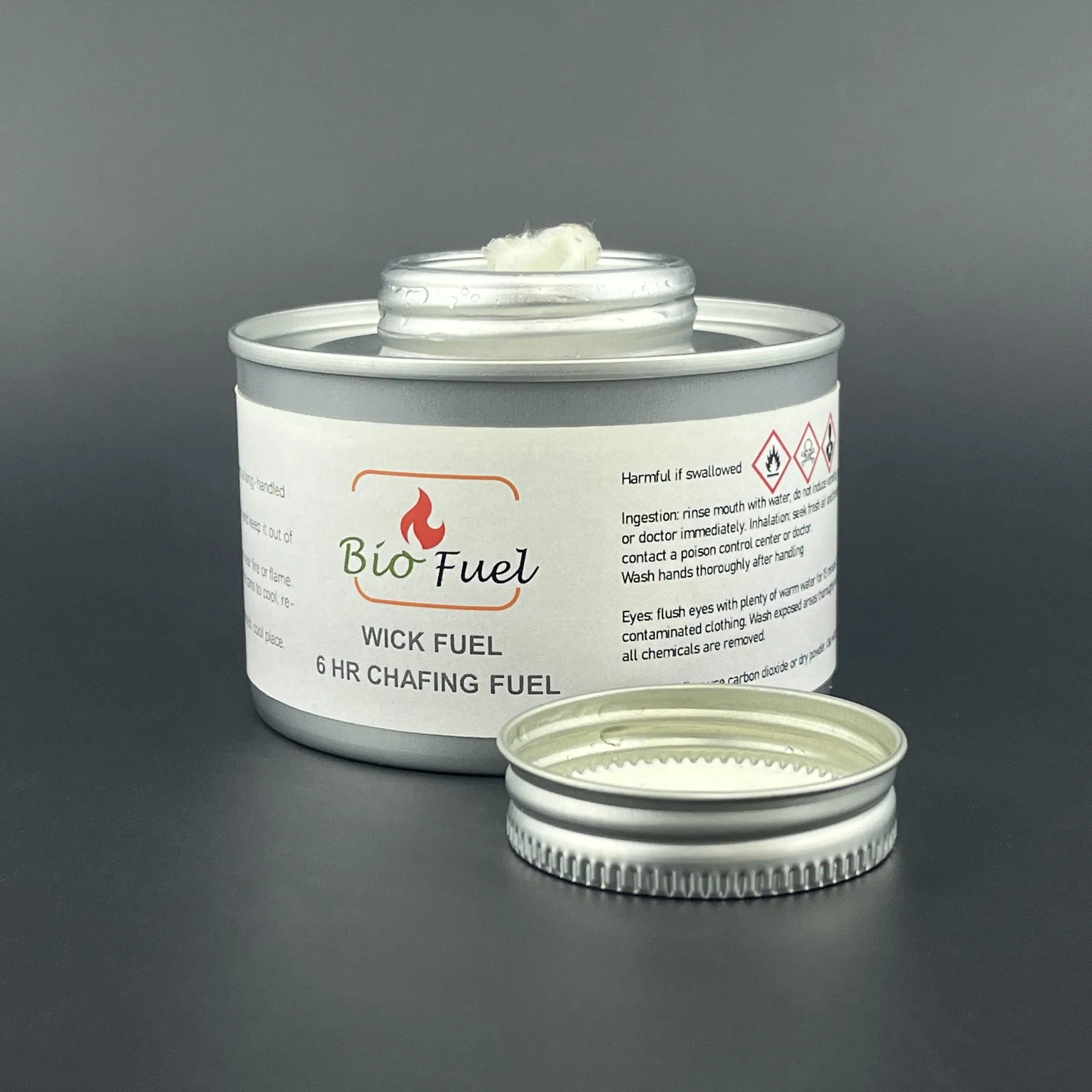 Fast Selling Tinplate Canned Wick Chafing Fuel