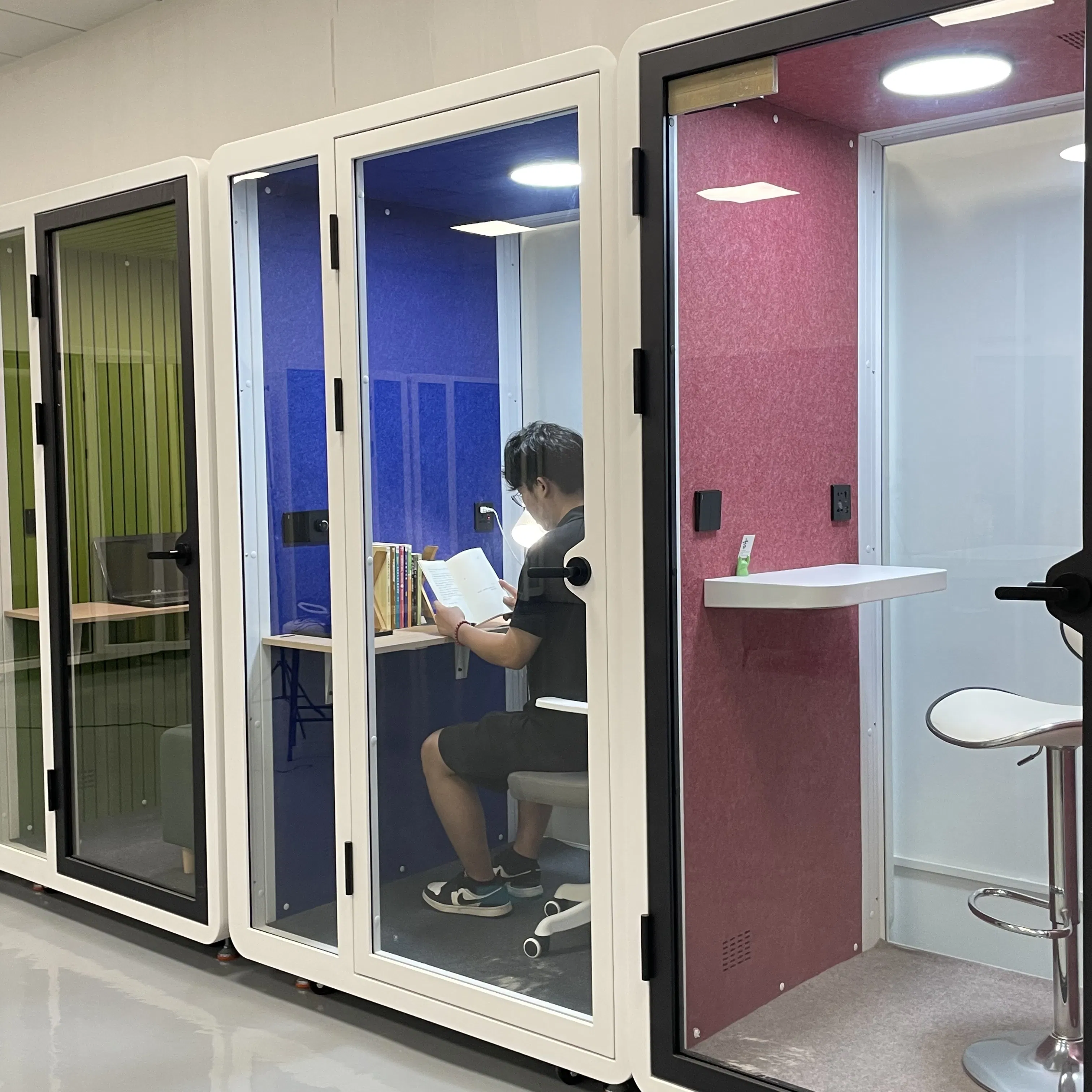 Premium Sound Isolation Booths for Offices, Studios, and Homes