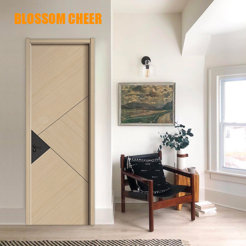 Modern Solid Composite Interior Door with Elegant Wood Finish