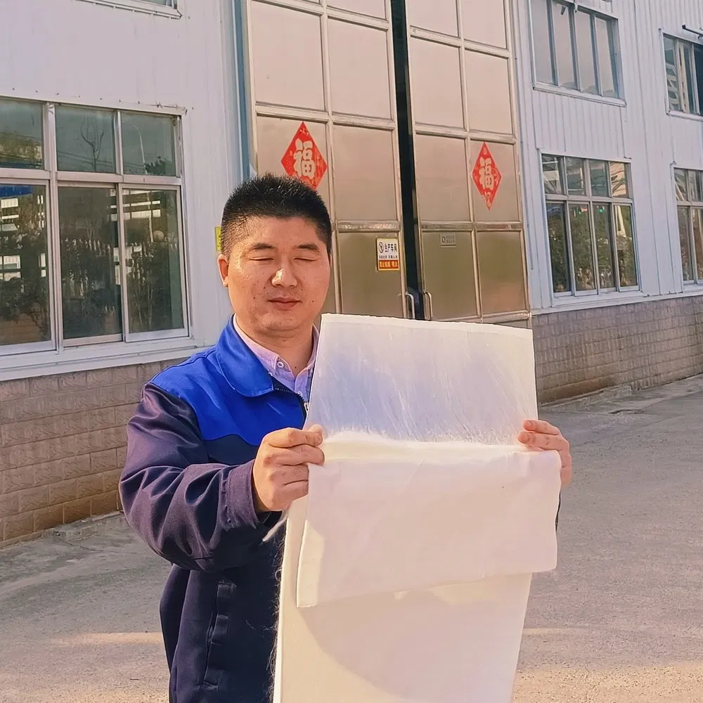 Durability Anti-Static OEM ODM Custom 0.25-0.35mm Thicknesslong Service Life Composite Geotextile Geomembrane