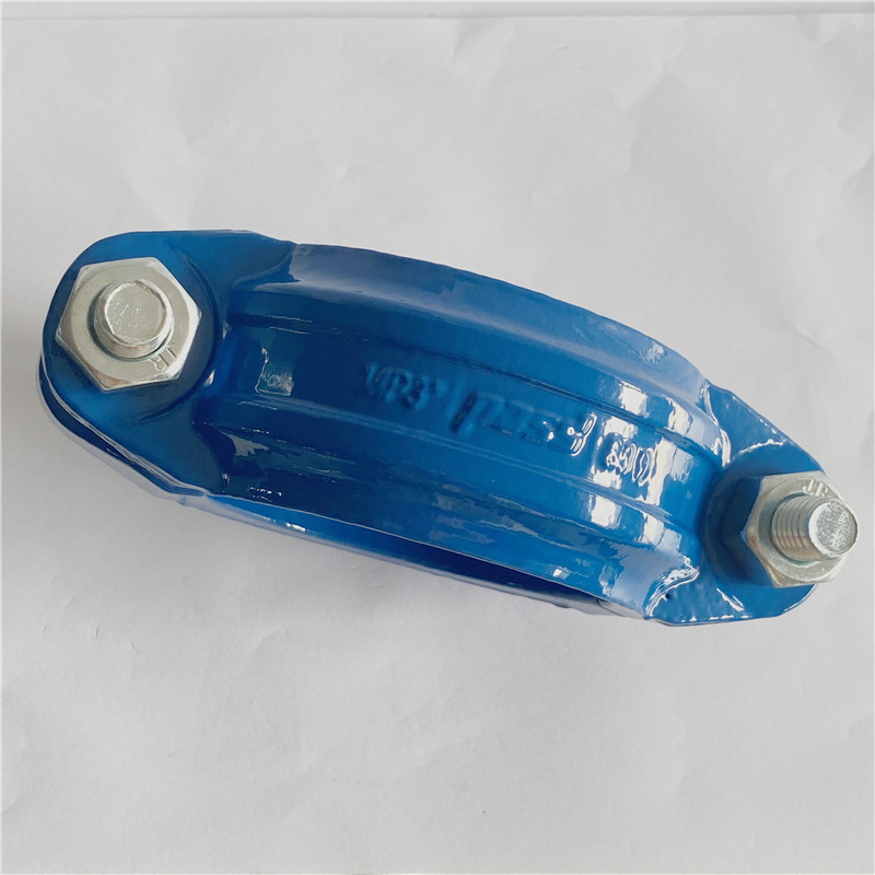 Fire Fighting Flexible Grooved Clamp Coupling Painted Blue Pipe Fittings Connector Low Pressure/Medium Pressure/High Pressure