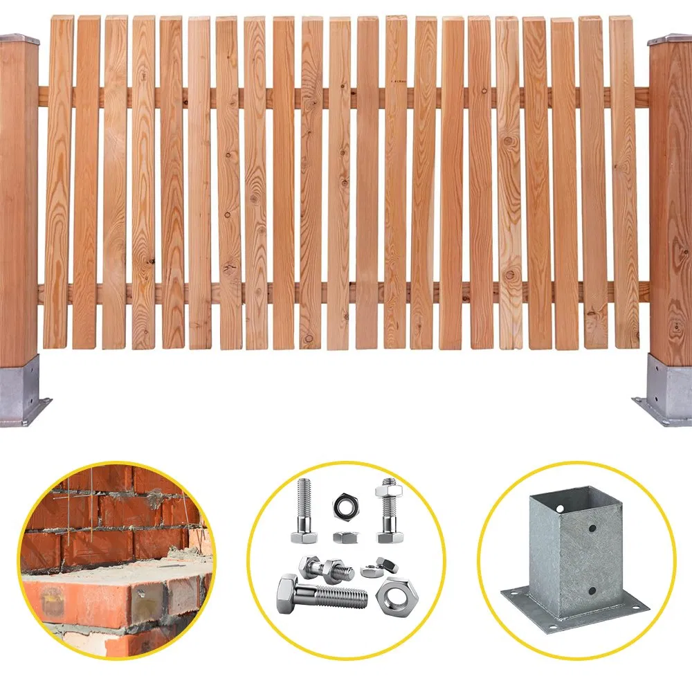 Besto Have Galvanized Ground Square Bottom Anchor for Construction Industry