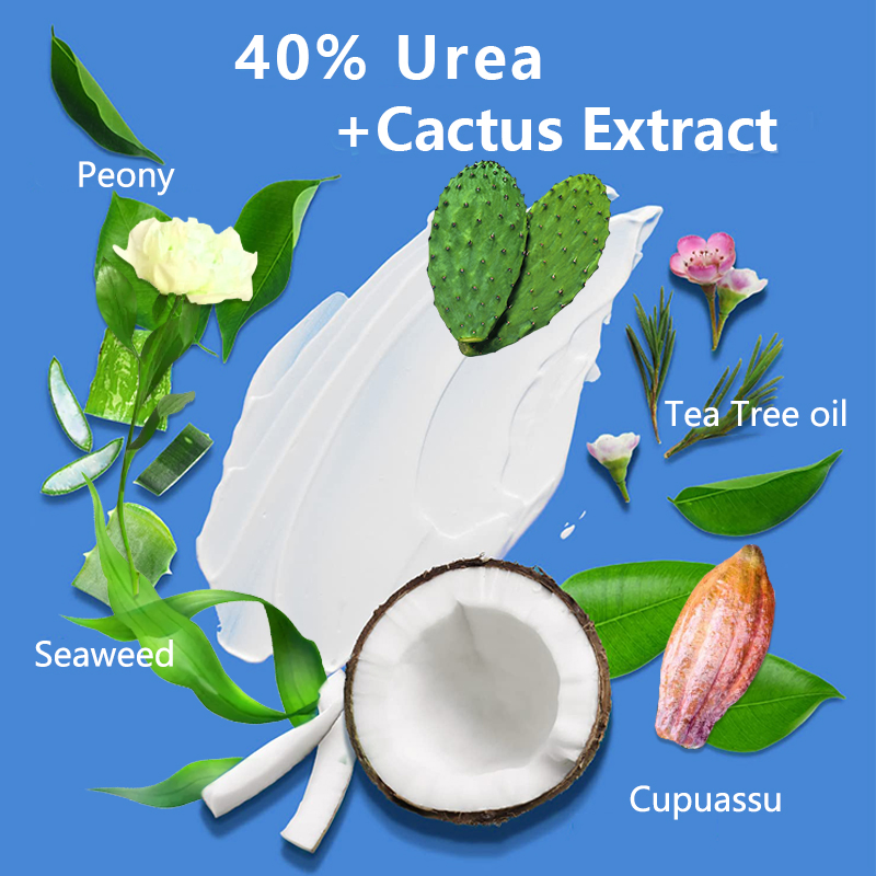 Face Cream for Dry Skin Callus Remover Cream Moisturizing Vitamin E Urea 40% Cream