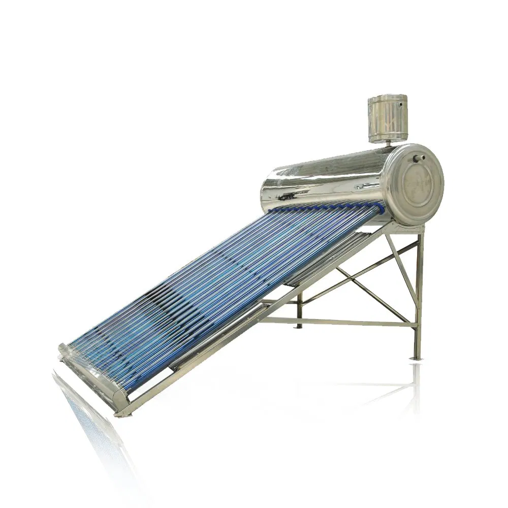 (CE Certification) Good Price Domestic Home Rooftop 150L Non-Pressurized Thermal Evacuated Vacuum Glass Tube Collector Solar Energy Hot Water Heater