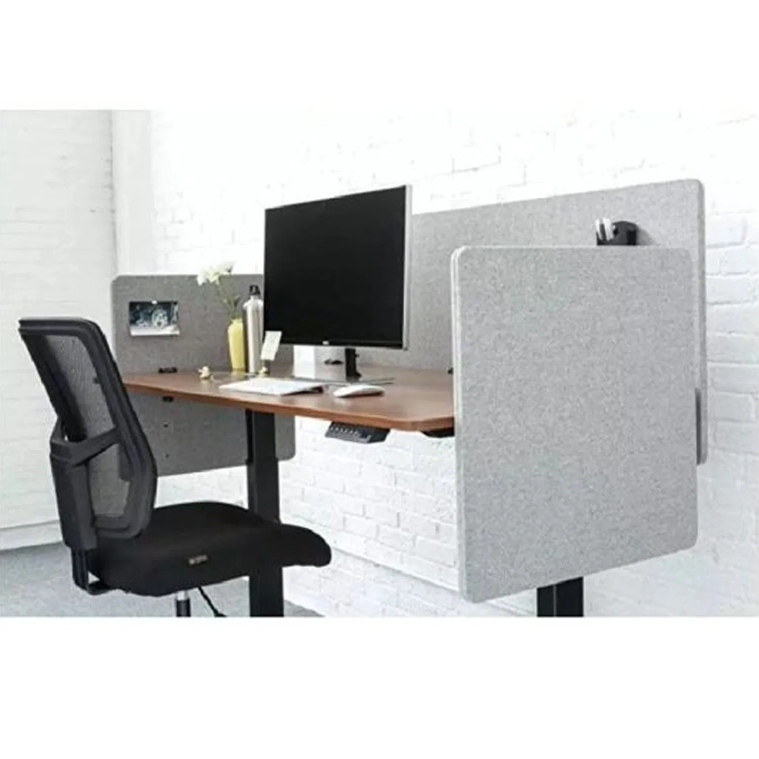 Acoustic Screens External Sound Absorption Sound Insulation Sound Attenuation Polyester Fiber Acoustic Panels Desktop Dividers