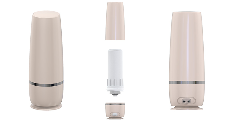 Water-Saving and Environmental Gentle Softener Baby Skin Device Mini Portable Cleansing Water Softener