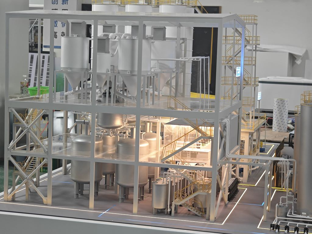 Fully Automatic Painting Factory Building Model - Guangdong's Heng Hui Brand