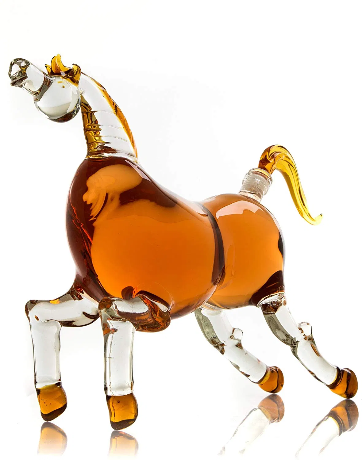 Manufacturer Sells Animal Horse Shape High Borosilicate Glass Wine Decanter