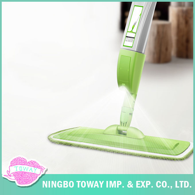 Magic Rotating 180 Floor Cleaning Microfiber Water Spray Mop