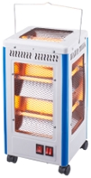 Multi-Style Portable Electric Infrared Heater - Vertical Space Heater with Hanging & Movable Designs for Home & Outdoor Use