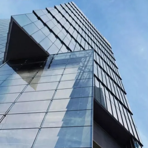 Aluminum Framed Exterior Glass Wall for High Rise Construction