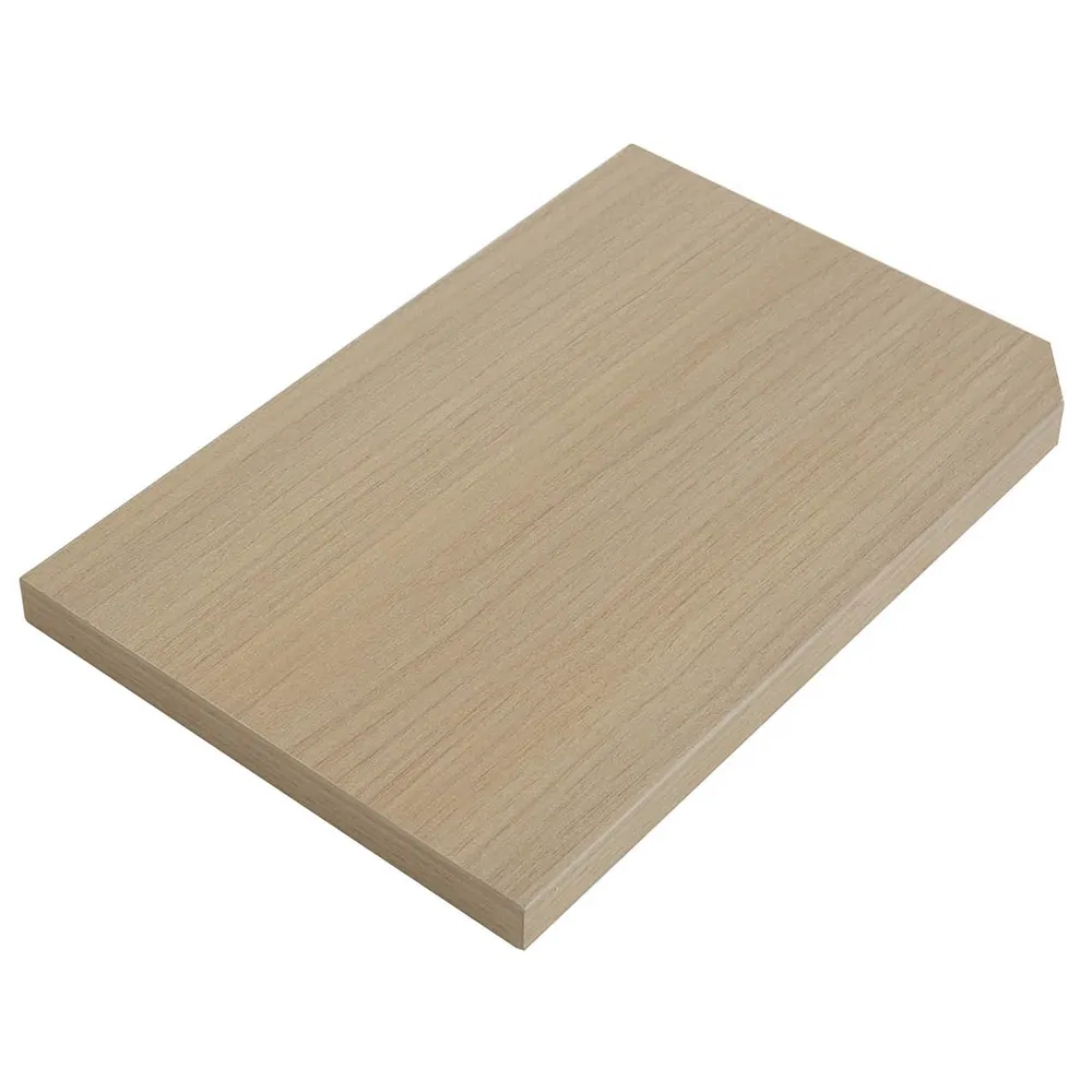 Embossed Surface Melamine Faced MDF Board for Modern Wall Paneling