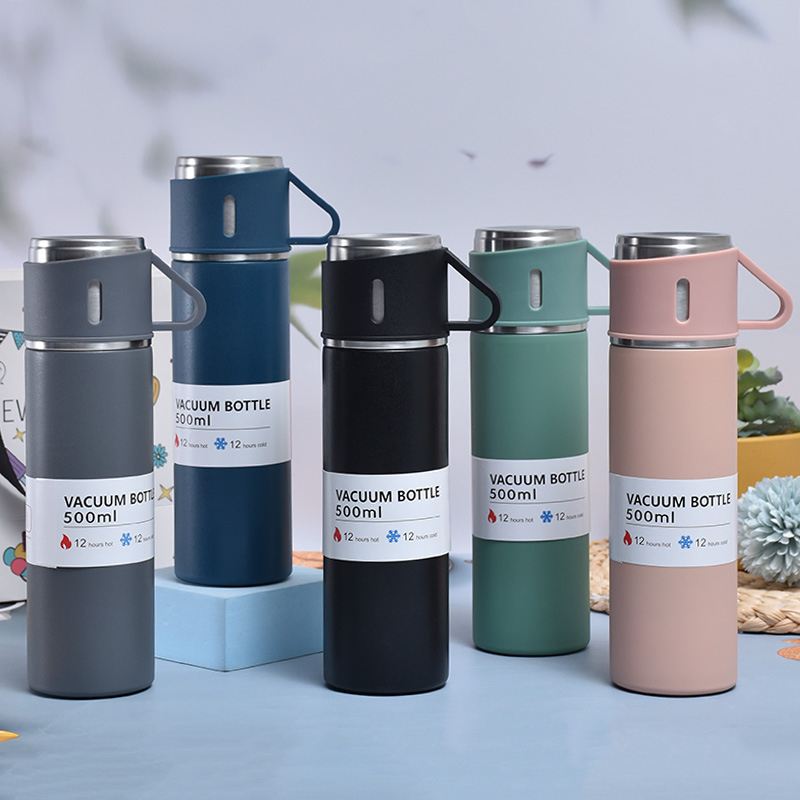 Термос вакуумный 500 мл с подарочной упаковкой