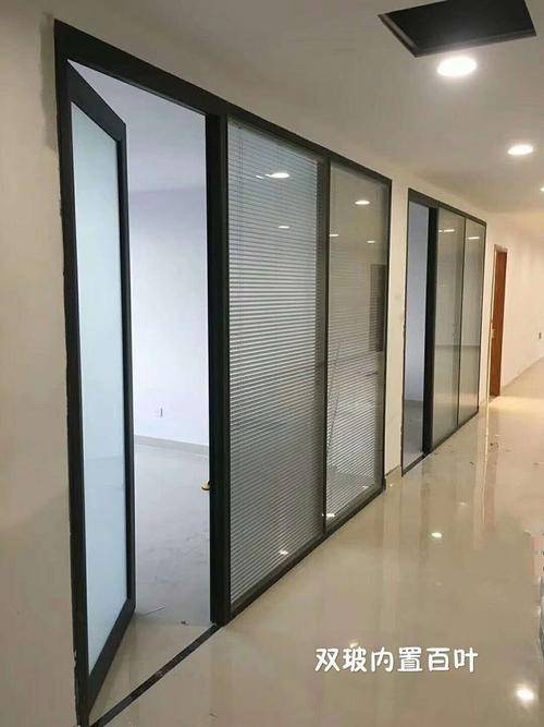 Morden Design Residential Aluminum Double Glazing Glass Automatic Roller Shutter Door