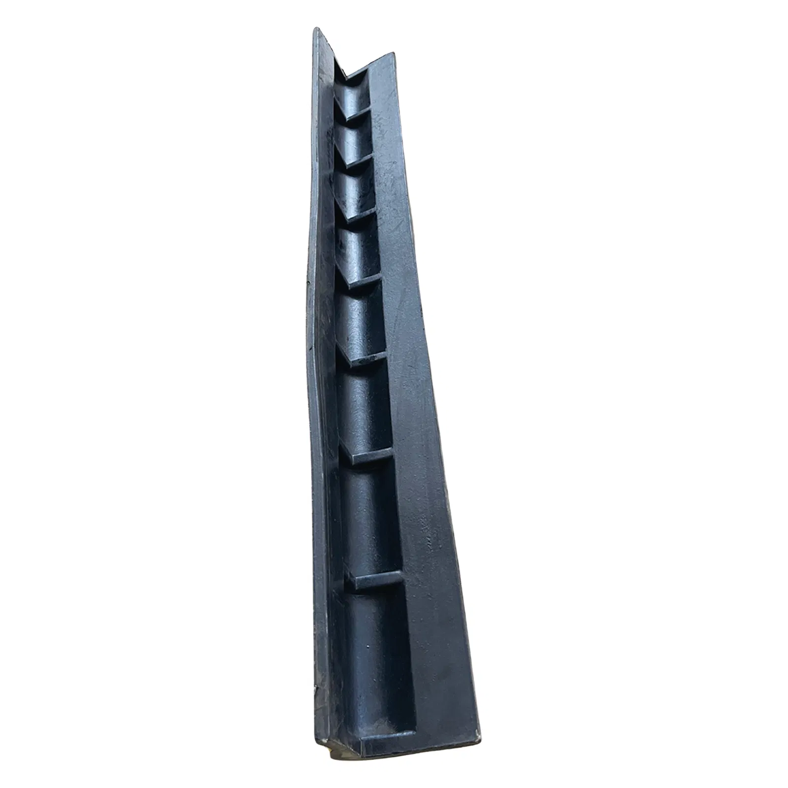 Reflective Yellow Strip Rubber Wall Corner Guard, 900m Garage Guards for Parking Garages and Warehouse Columns