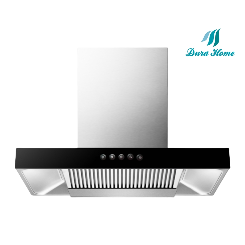 High-Efficiency Black Kitchen Hood Cooker Hood Chimney Range Hood 110V Power