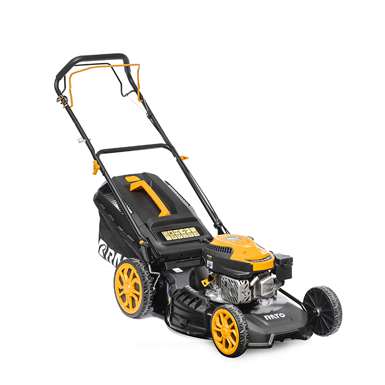 Rato Petrol 4.5HP Lawnmower for Garden 20inch Professional Self Propelled Gas Cordless Mower