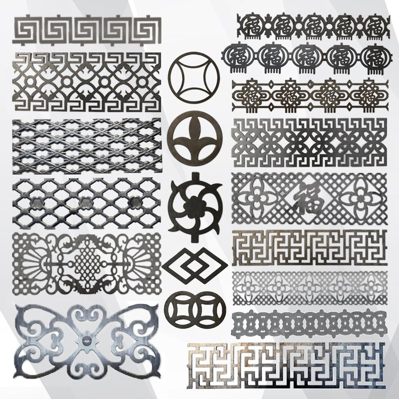 Ironwork Gate Decoration Accessories, Villa Gates, Courtyard Gates, Road Guardrails, Building Fences, Balcony Guardrails, Stair Railings.